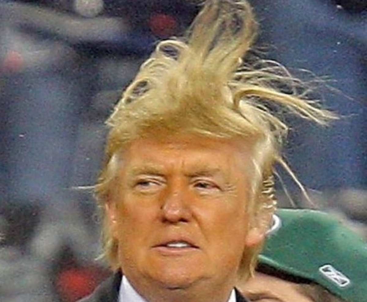 Donald Trump ed il toupè dell'orrore