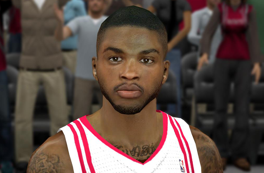 NBA 2K14 Troy Daniels Face Mod
