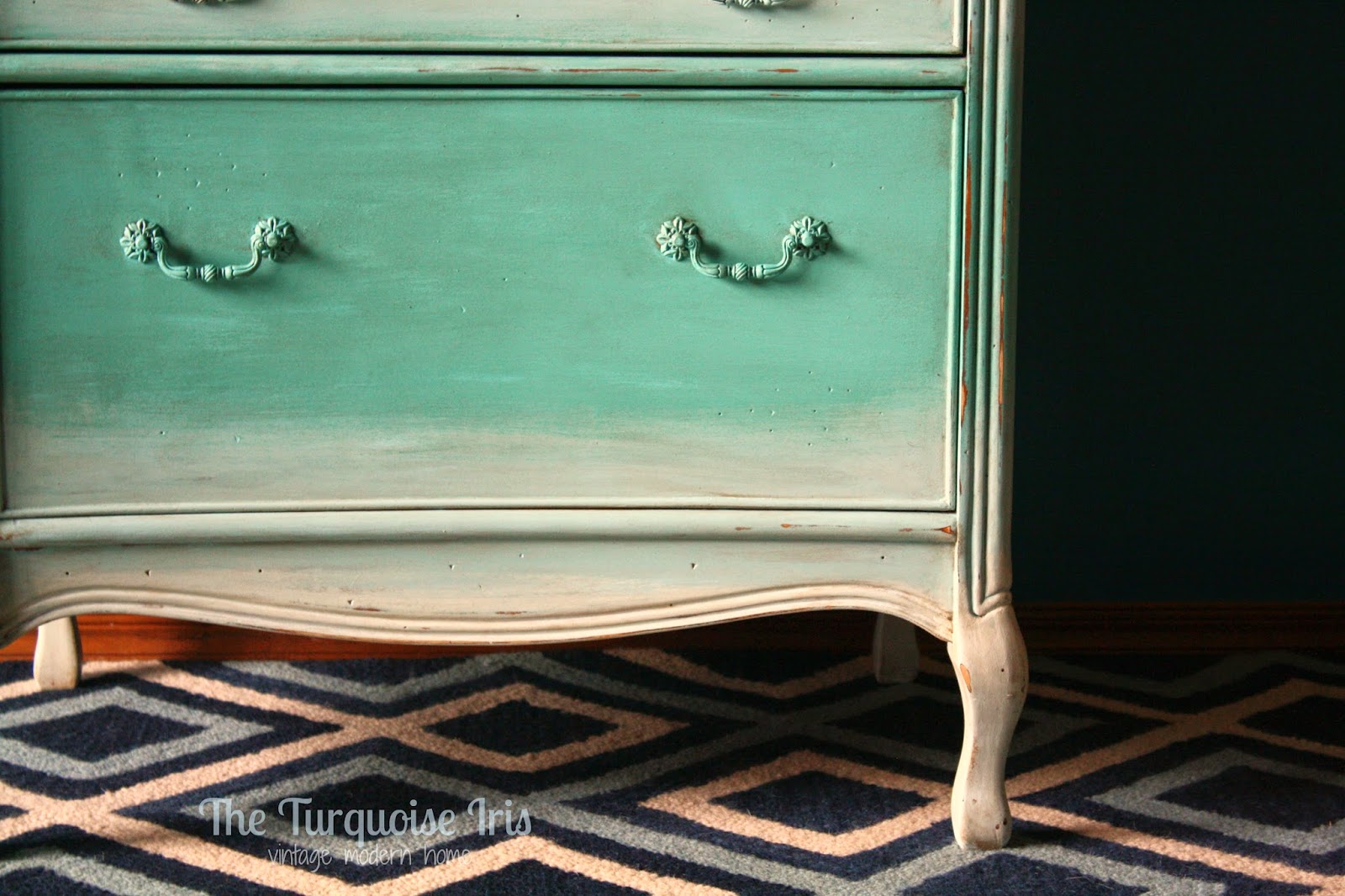 Mint Green Ombre Dresser And Me The Turquoise Iris