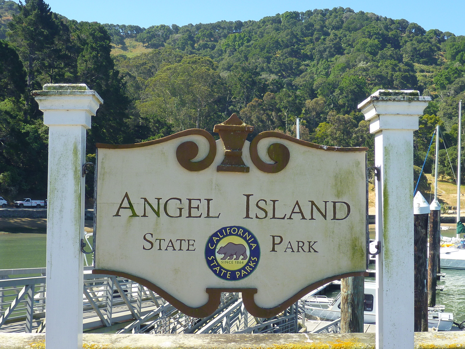 Trailing Ahead Angel Island State Park