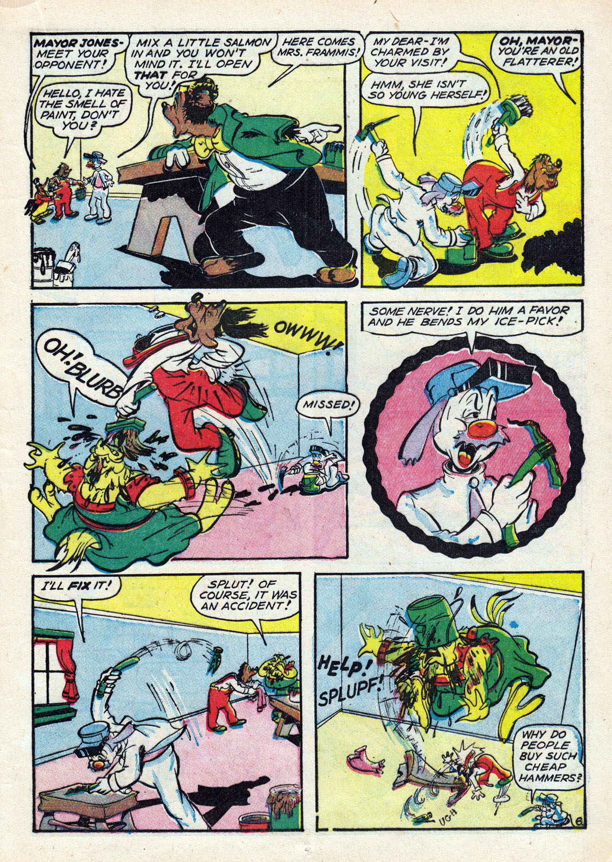 Read online Comedy Comics (1942) comic -  Issue #14 - 25