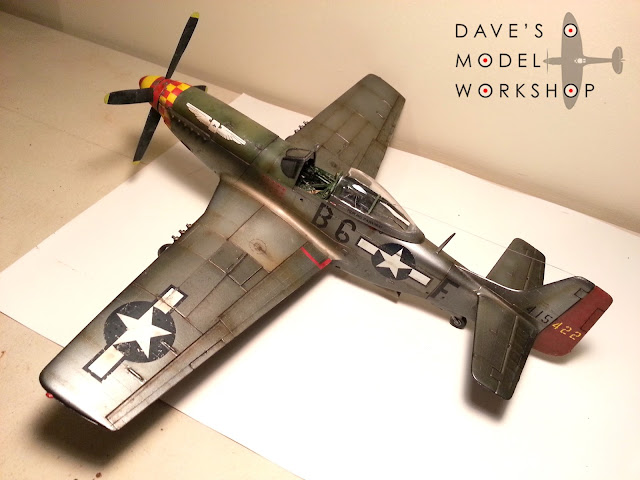 Hasegawa 1/32 scale P-51D Mustang scale model