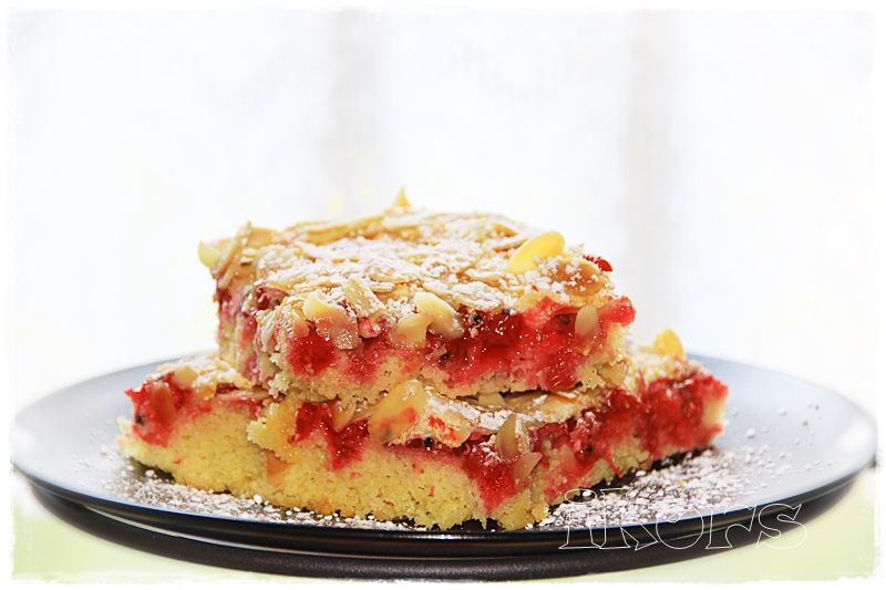 Kochen....meine Leidenschaft : Johannisbeer Mandel Kuchen