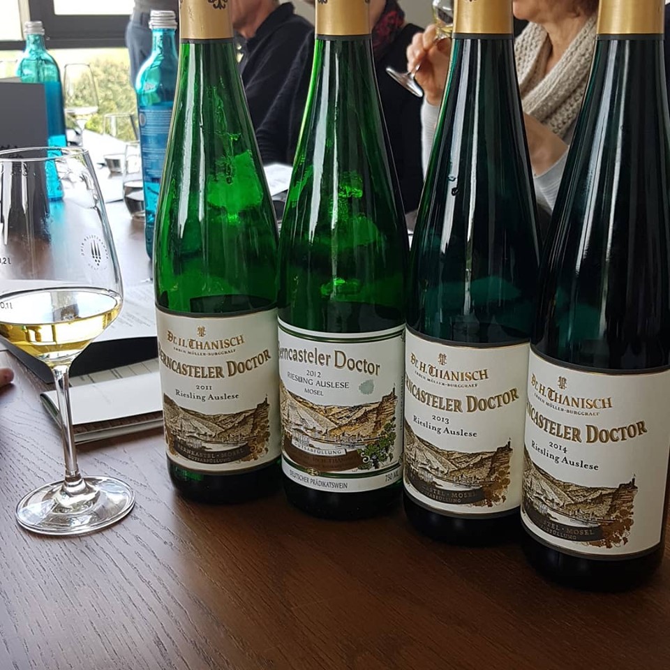 Schiller Wine Weingut Dr H Thanisch Erben Mueller Burggraef Visit Of The Doctorkeller And Tour And Tasting At The Winery With Owner Matthias Willkomm Germany North Tour 19 By Ombiasy Winetours Quintessential Riesling
