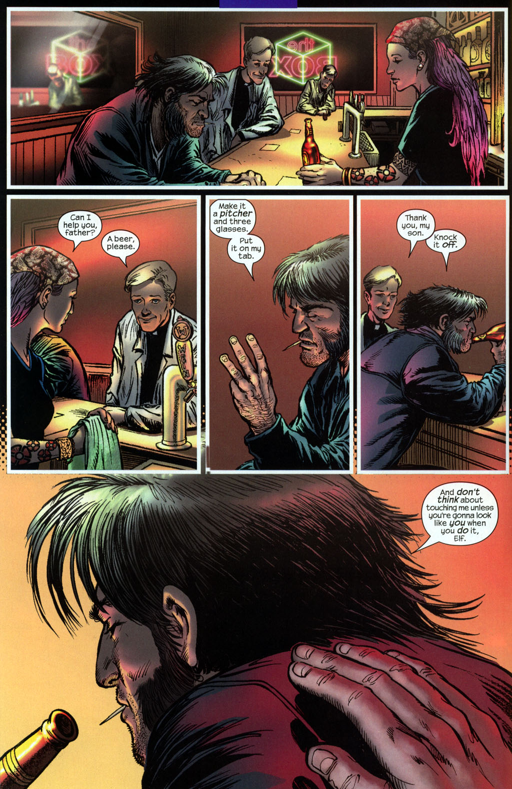 Read online Wolverine (2003) comic - Issue #6 - 6