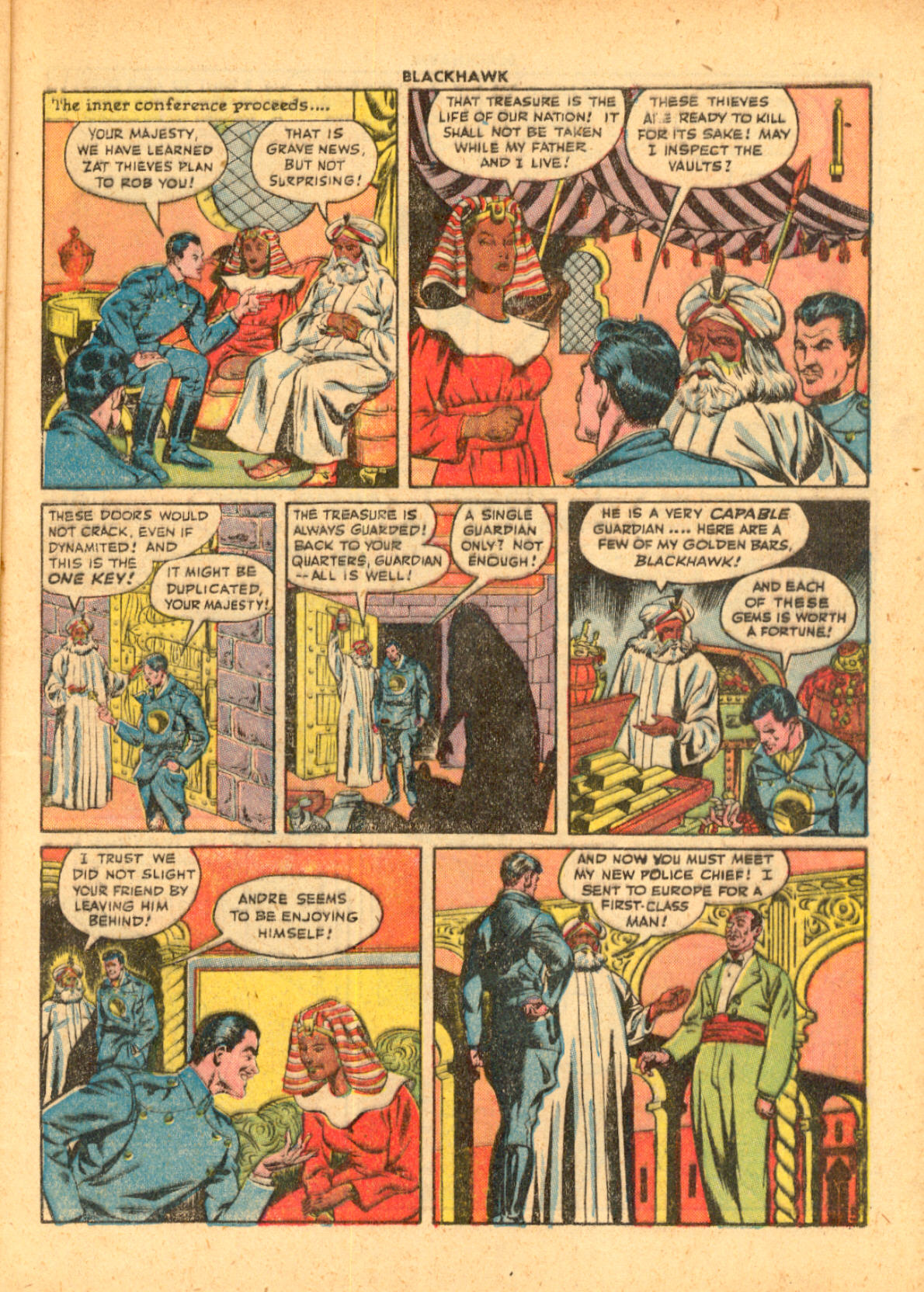 Read online Blackhawk (1957) comic -  Issue #10 - 7