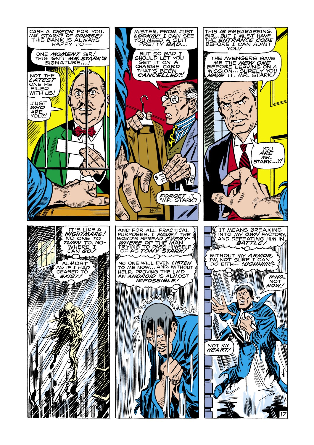 Read online Iron Man (1968) comic -  Issue #17 - 18