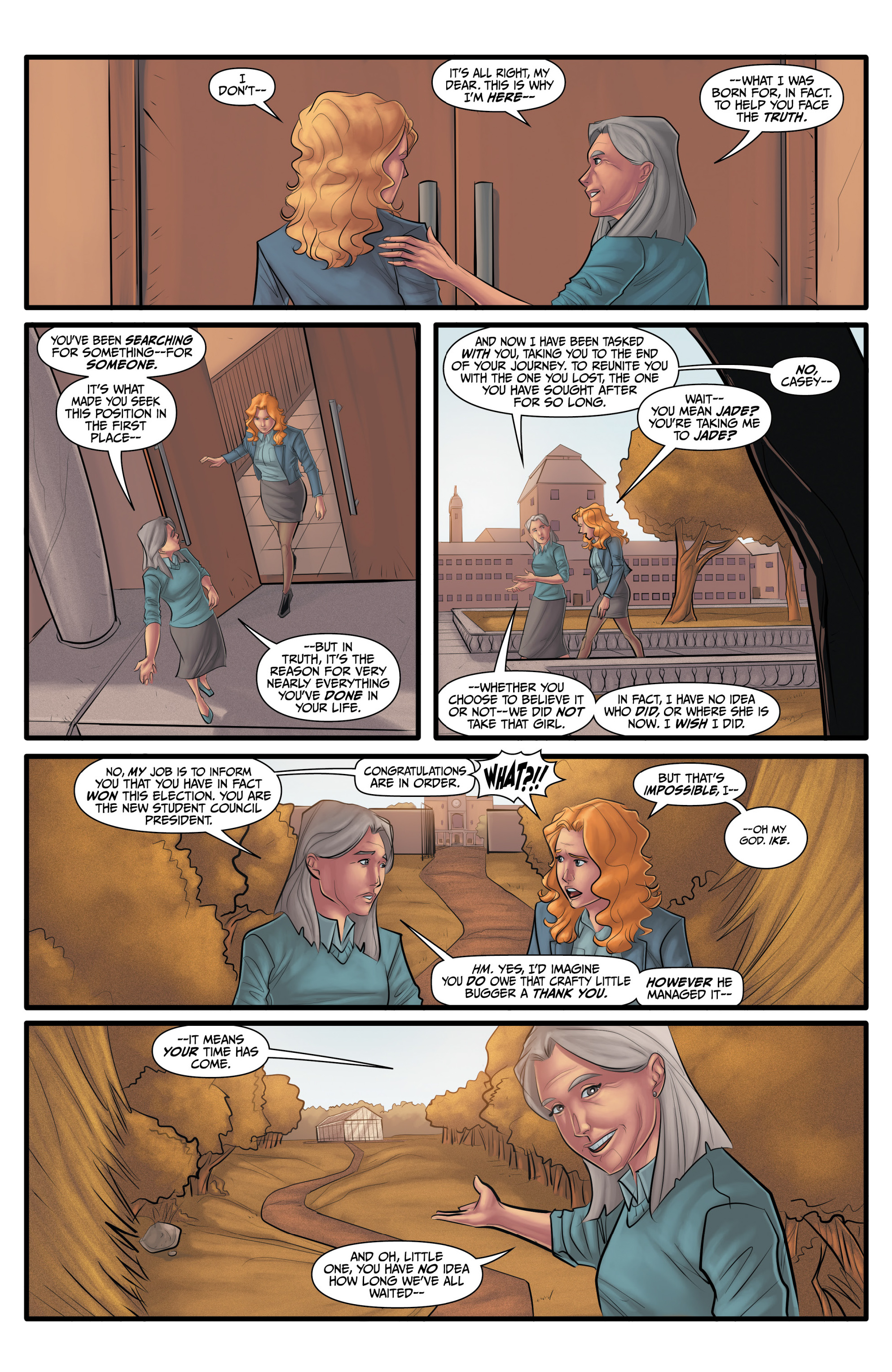 Read online Morning Glories comic -  Issue #49 - 25
