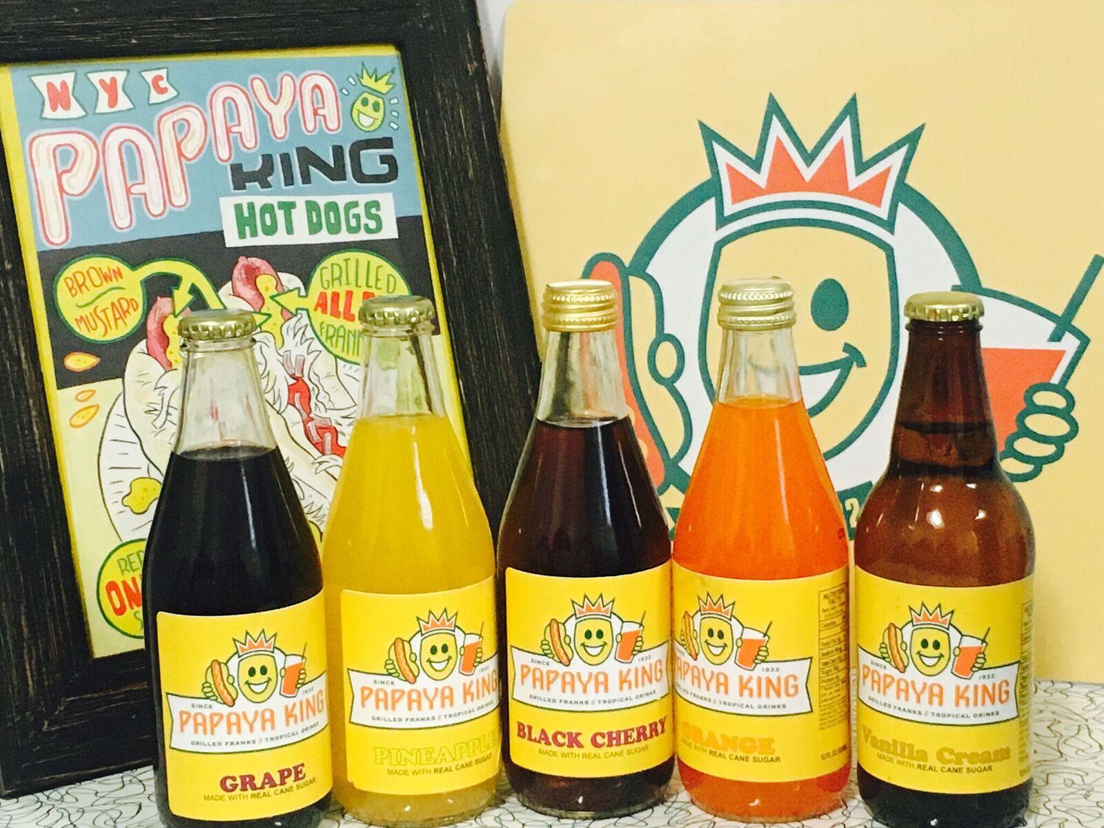 EV Grieve Papaya King, now with its own bottled sodas