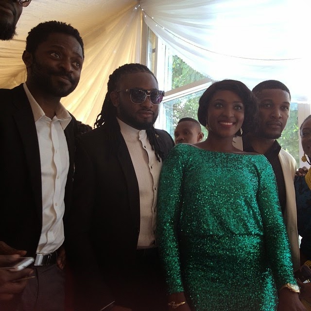 ivie okujaye white wedding photos