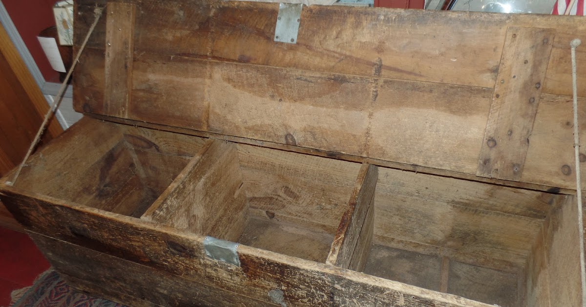 Log Cabin Antiques & Gifts Primitive grain bin