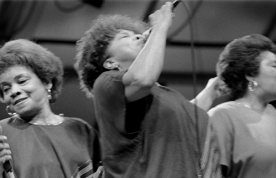 some old pictures I took Live Staple Singers, 1989