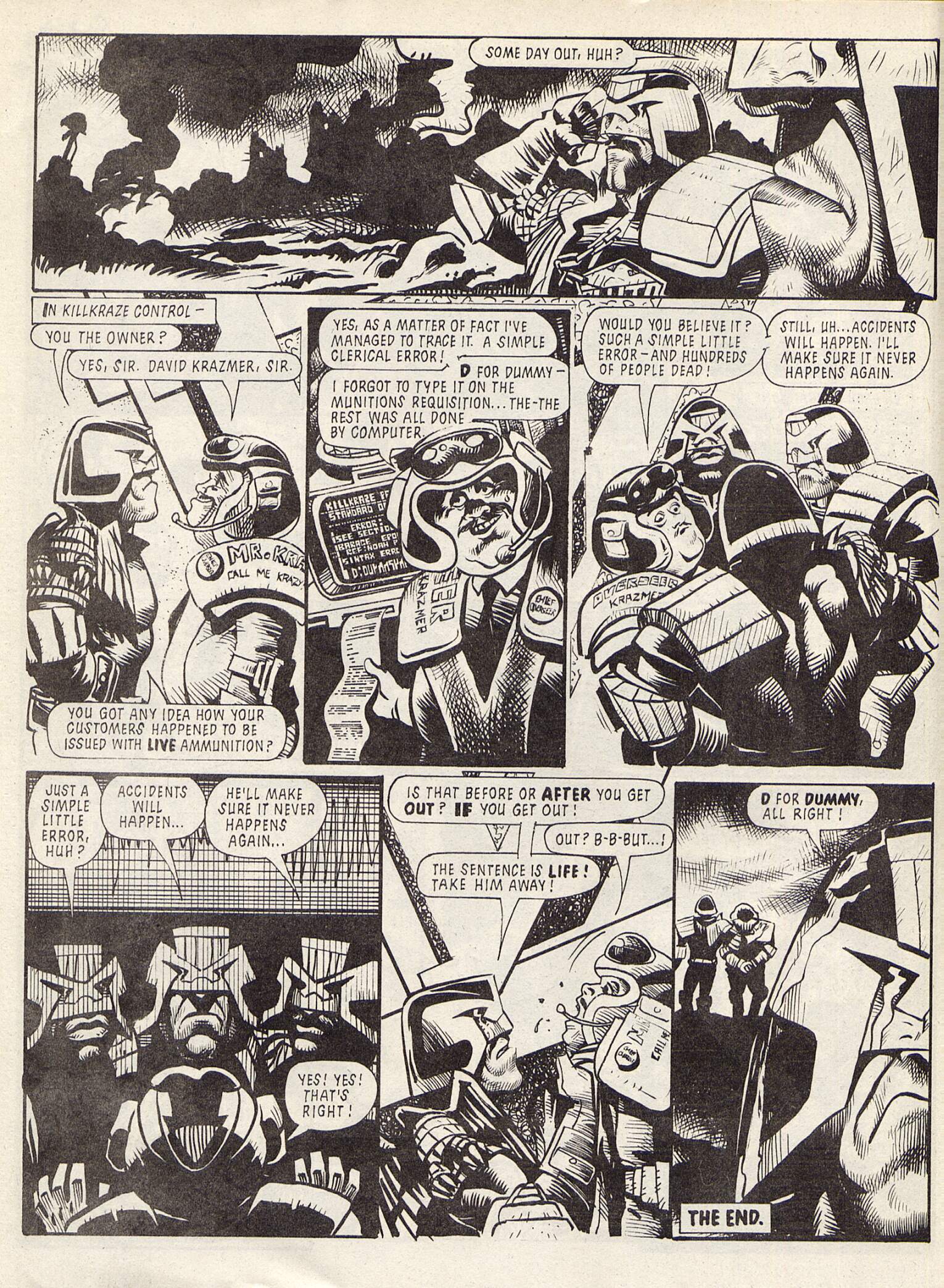 Read online Judge Dredd: The Complete Case Files comic -  Issue # TPB 11 (Part 1) - 226