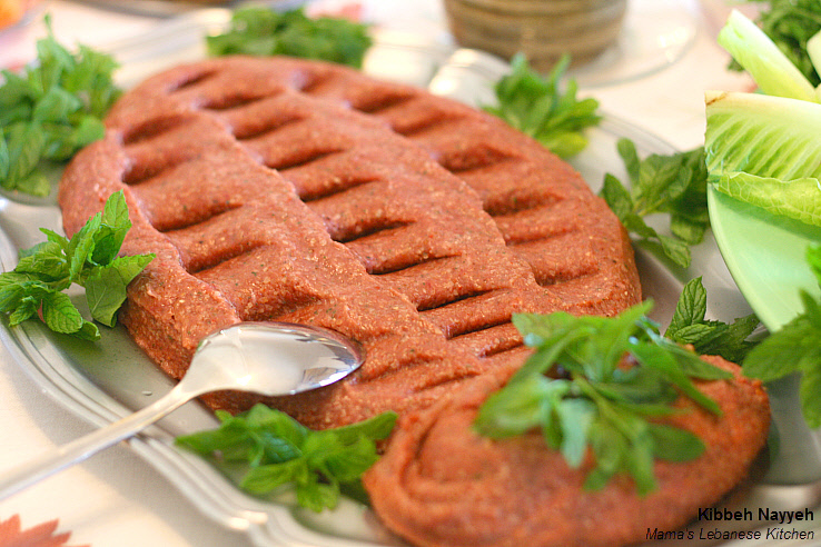 Lebanese Raw Kibbe Recipe – Kibbeh Nayyeh | LEBANESE RECIPES