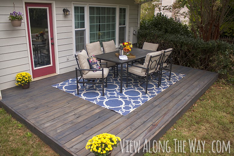 How to Stain a Wood Deck - DIY Craft Projects