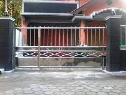 pagar stainless steel