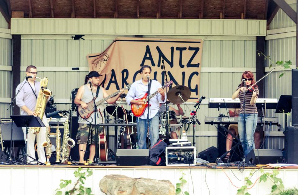 CHERENFANT Heather Pinson with The Antz Marching Band