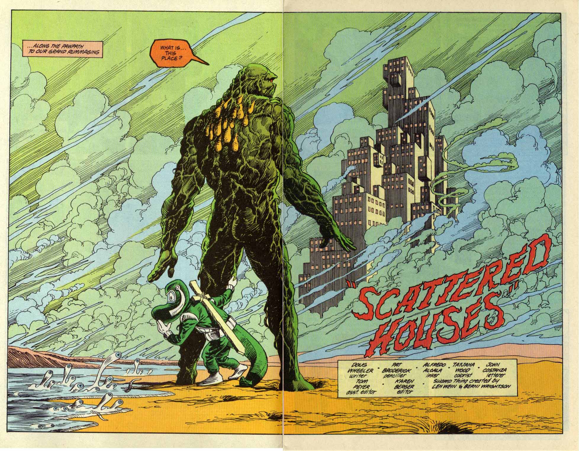 Swamp Thing (1982) Issue #97 #105 - English 3