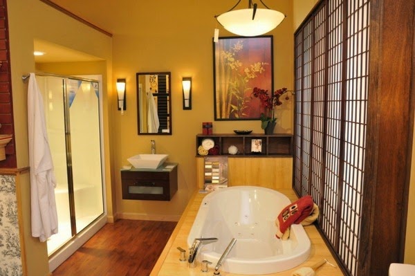 Bathroom design and decorate according to Feng Shui