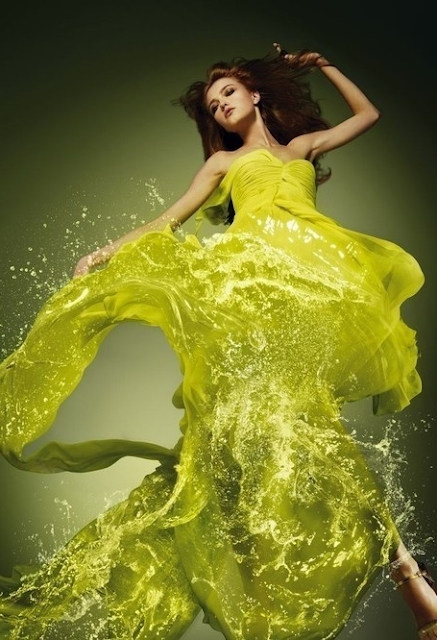 ♦Pantone Fashion Color Golden Lime #pantone #fashion #green #brilliantluxury
