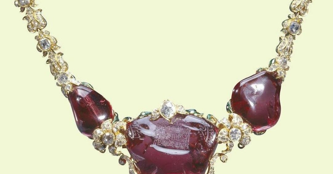 Königliche Juwelen: Die Timur-Ruby Halskette