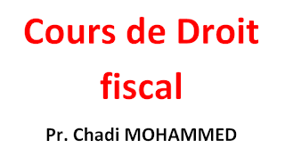 cours droit chadi fiscal