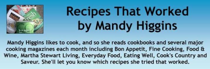 Recipes That Worked by Mandy Higgins