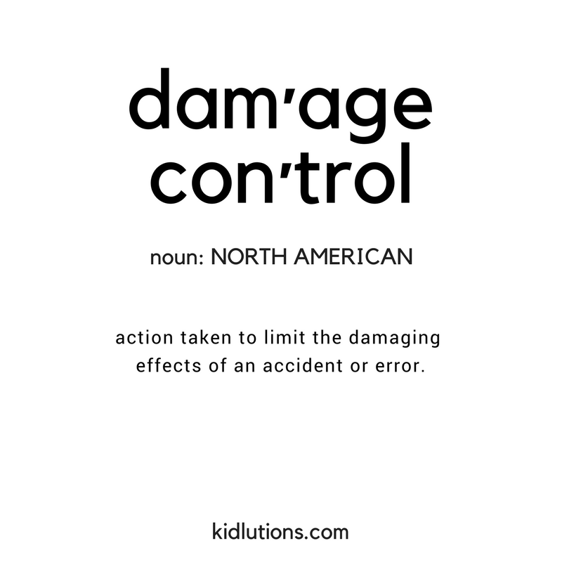 3 Tips to Keep You Out of Damage Control with Kids