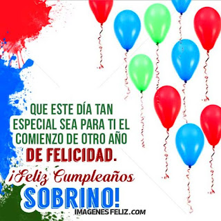 Feliz Cumpleaños Sobrino