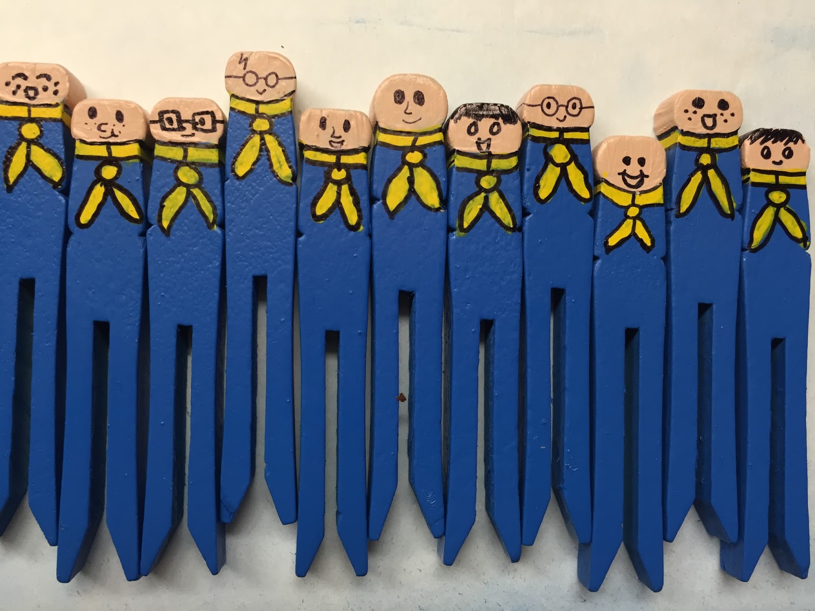 Akela's Council Cub Scout Leader Training Clothespin Cub Scout