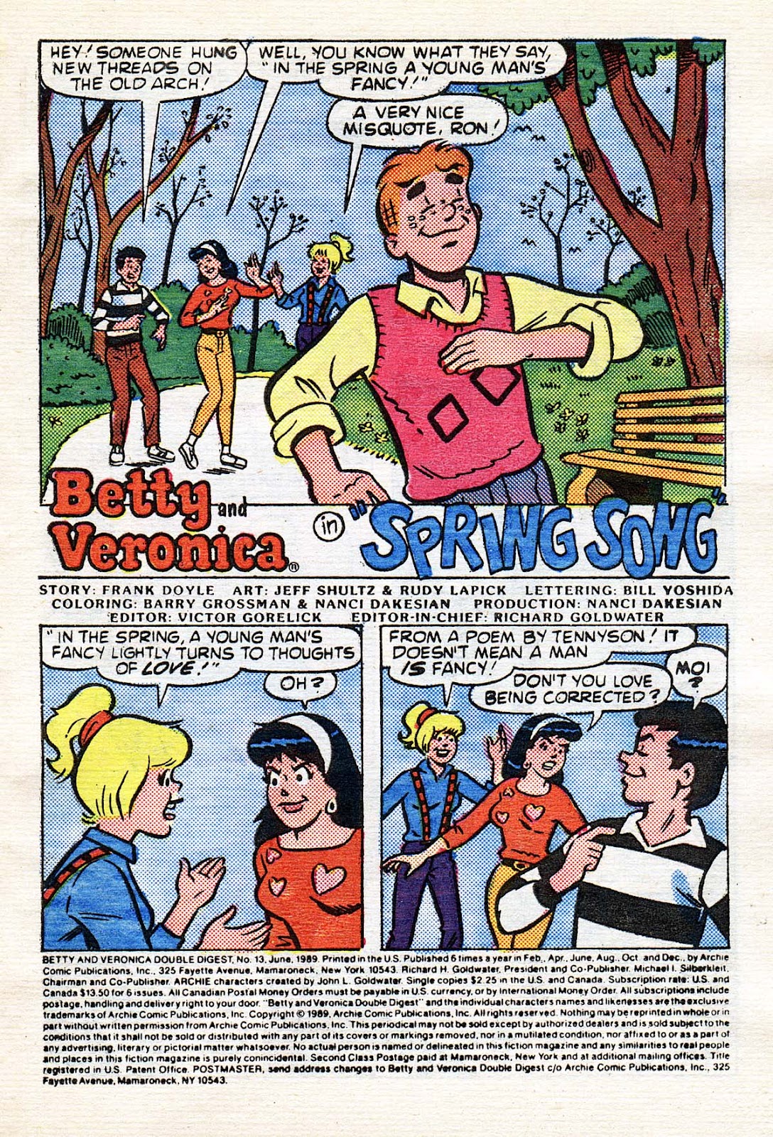 Betty and Veronica Double Digest issue 13 - Page 2