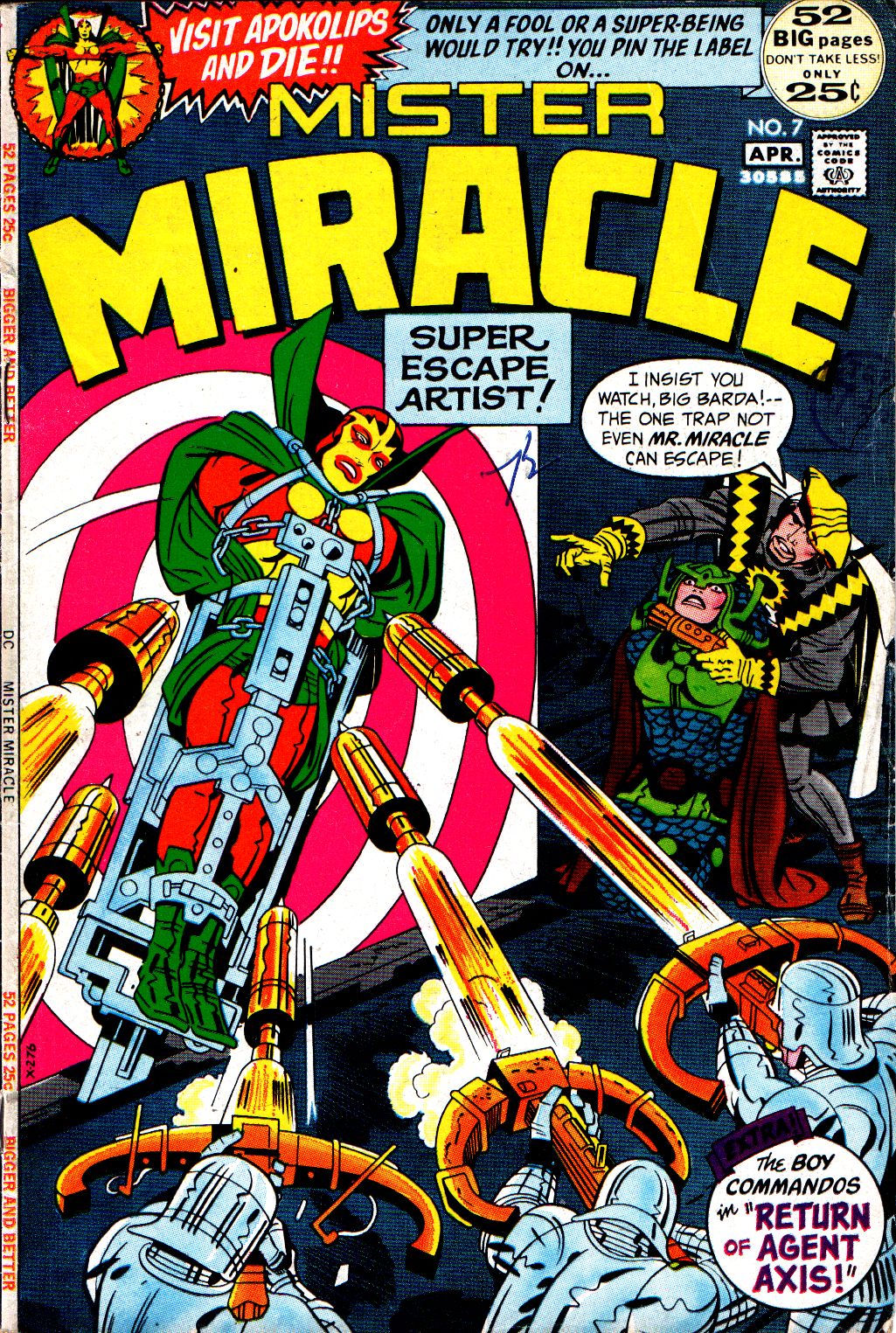 Read online Mister Miracle (1971) comic -  Issue #7 - 1