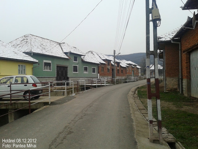 Hotarel, Bihor, Romania 8 decembrie 2012. Hotarel Bihor, Romania 08.12.2012. satul Hotarel comuna Lunca judetul Bihor Romania