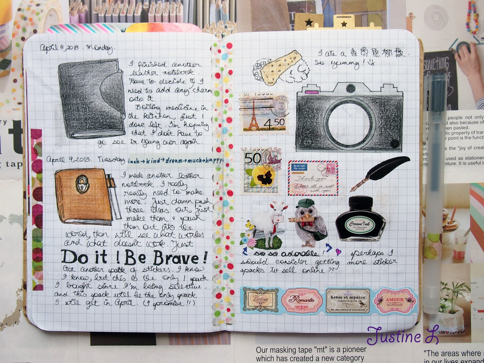 { D r e a m C a t c h e r } { Art Journal Apr 8 14, 2013 }