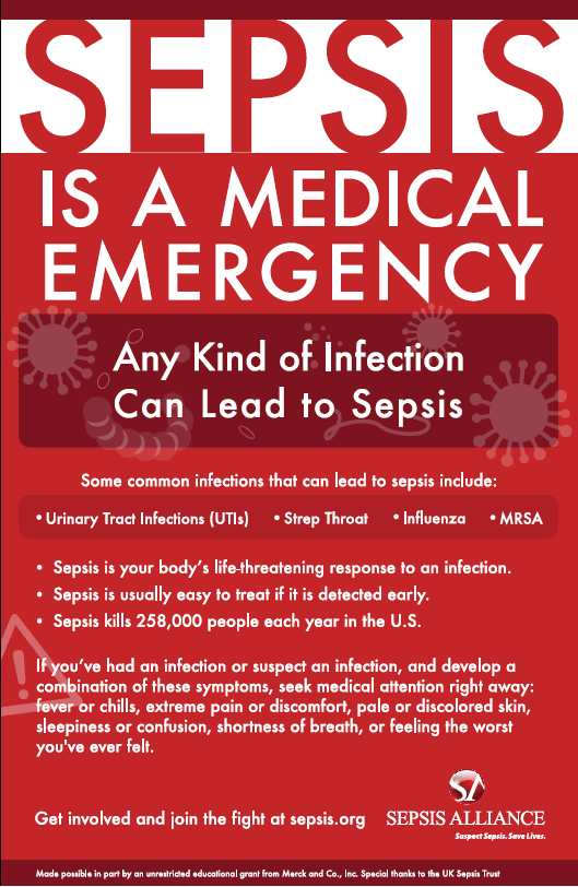 Tarr Talk Resolving to Make September National Sepsis Awareness Month