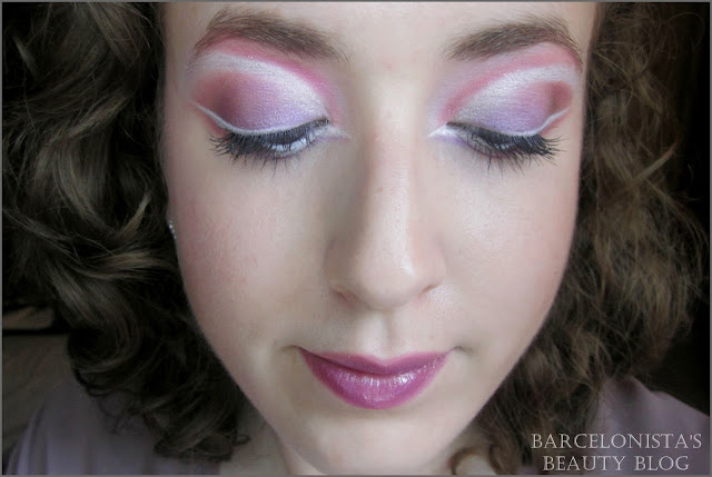 Vibrant Violet 'Mardi Gras' Inspired Makeup