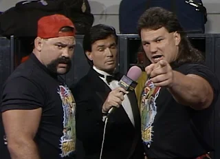 WCW Great American Bash 1992 - Rick & Scott Steiner had strong words for Miracle Violence Connection