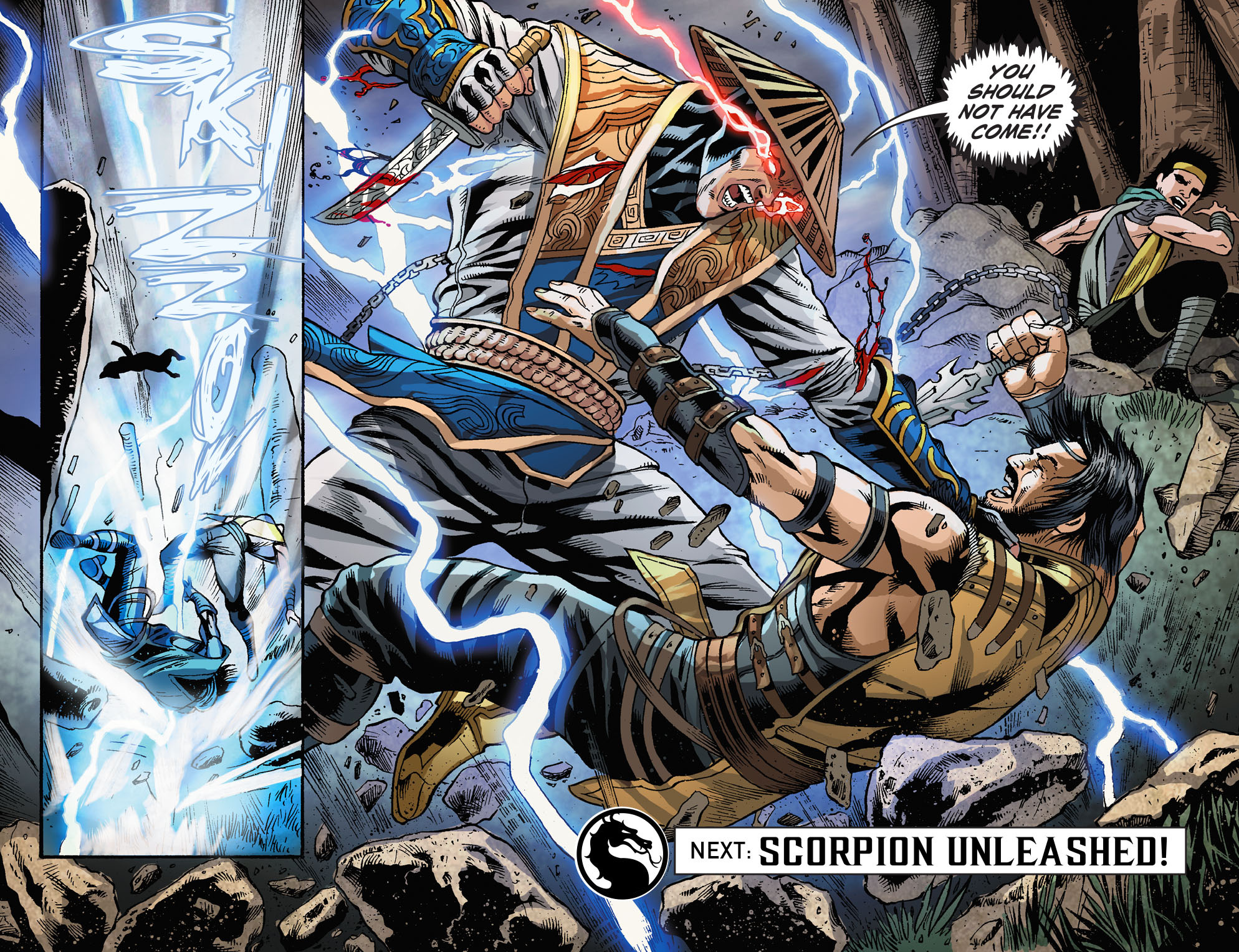 Read online Mortal Kombat X [I] comic -  Issue #9 - 22