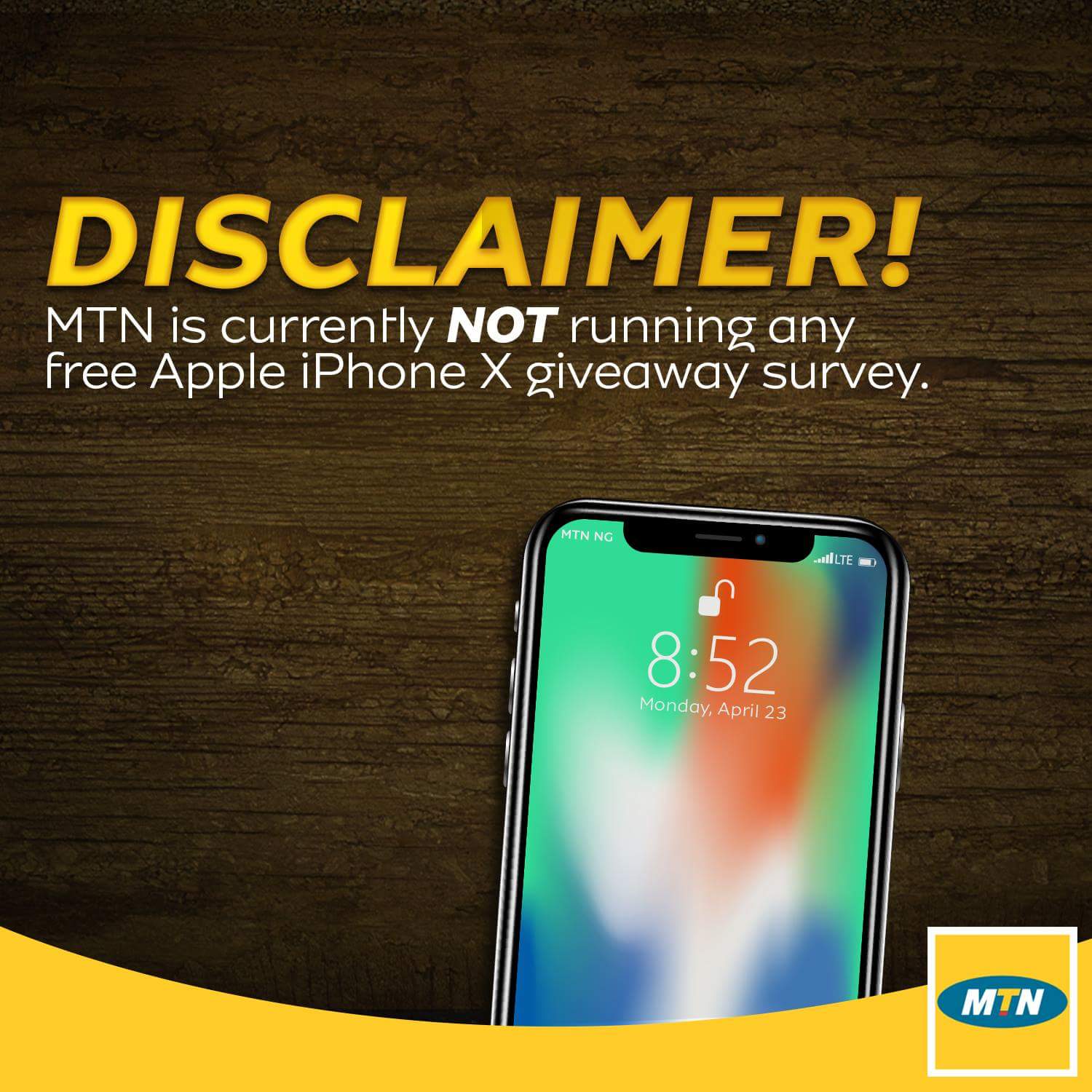 IPhone X Giveaway Scam Alert MTN Cries Out WizyTechs Free Browsing