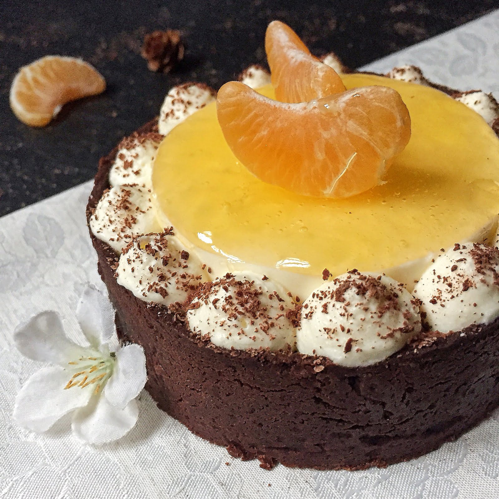 Hidden Sweet Treats: Mandarinen-Schokoladen-Tarte
