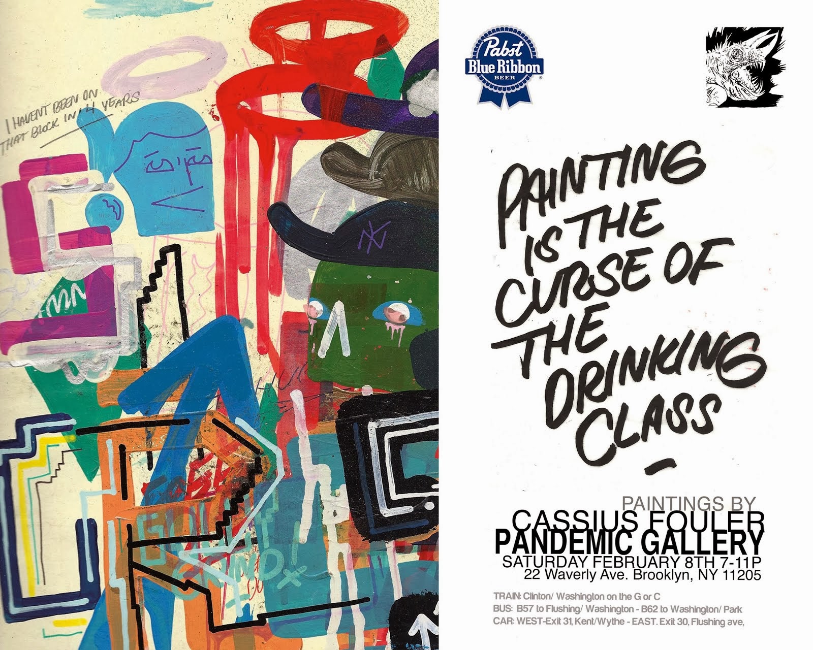 Cassius Fouler "Painting is the Curse of the drinking class"