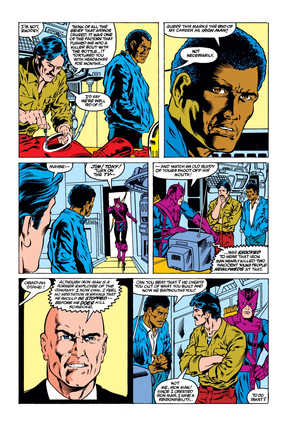 Read online Iron Man (1968) comic -  Issue #196 - 10