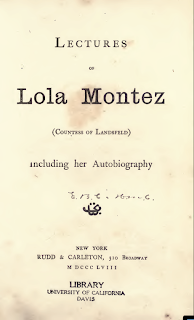 Autobiografía de Lola Montez