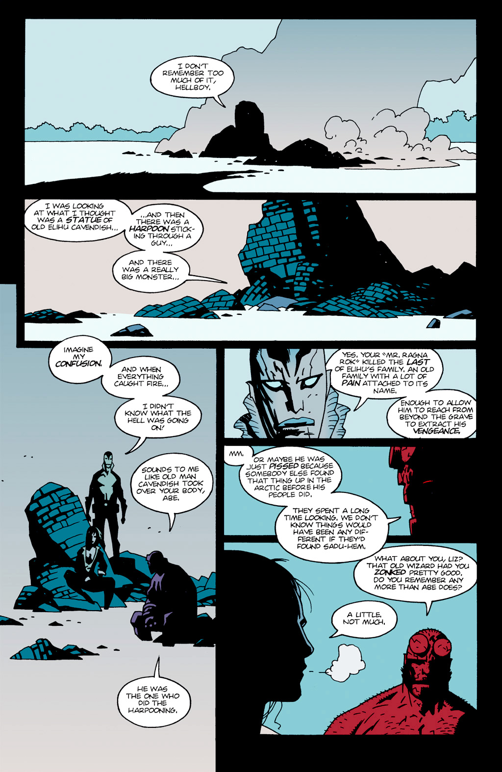 Read online Hellboy: Seed of Destruction comic -  Issue #4 - 22