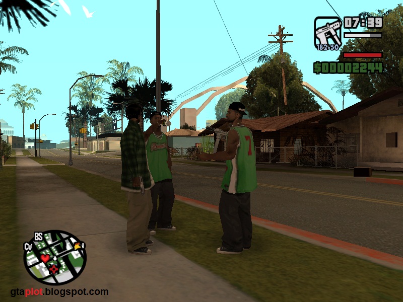 GANGSTER (GENG) DALAM GAME GTA SAN ANDREAS