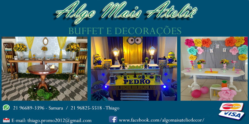 Algo Mais Ateliê - Buffet e Decorações