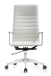 White Leather Office Chair White Leather Office Chair