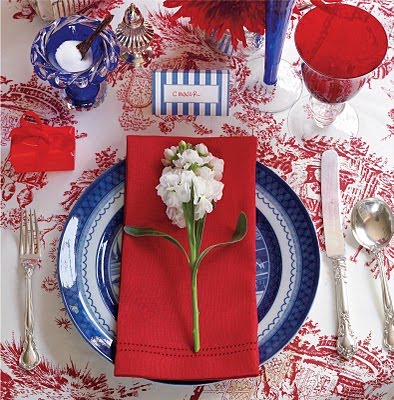 Fourth of July Table Settings Round-up!