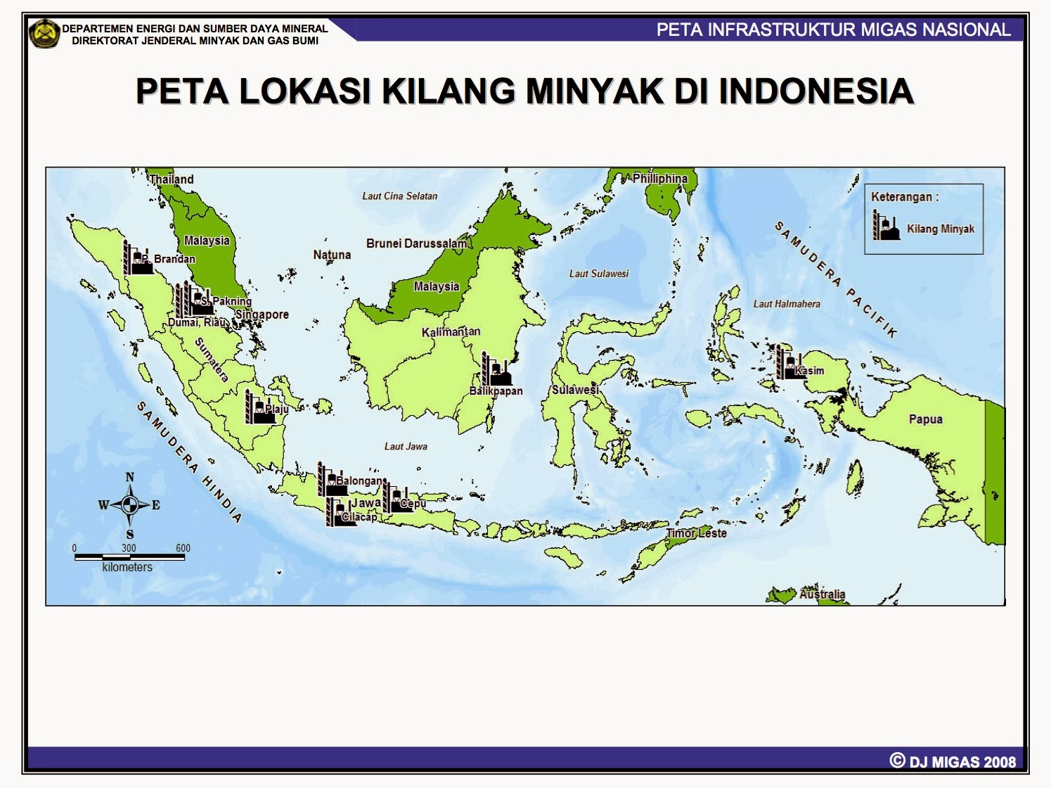 Kimia SMA DaerahDaerah Pengilangan Minyak Bumi dan Gas Bumi di Indonesia