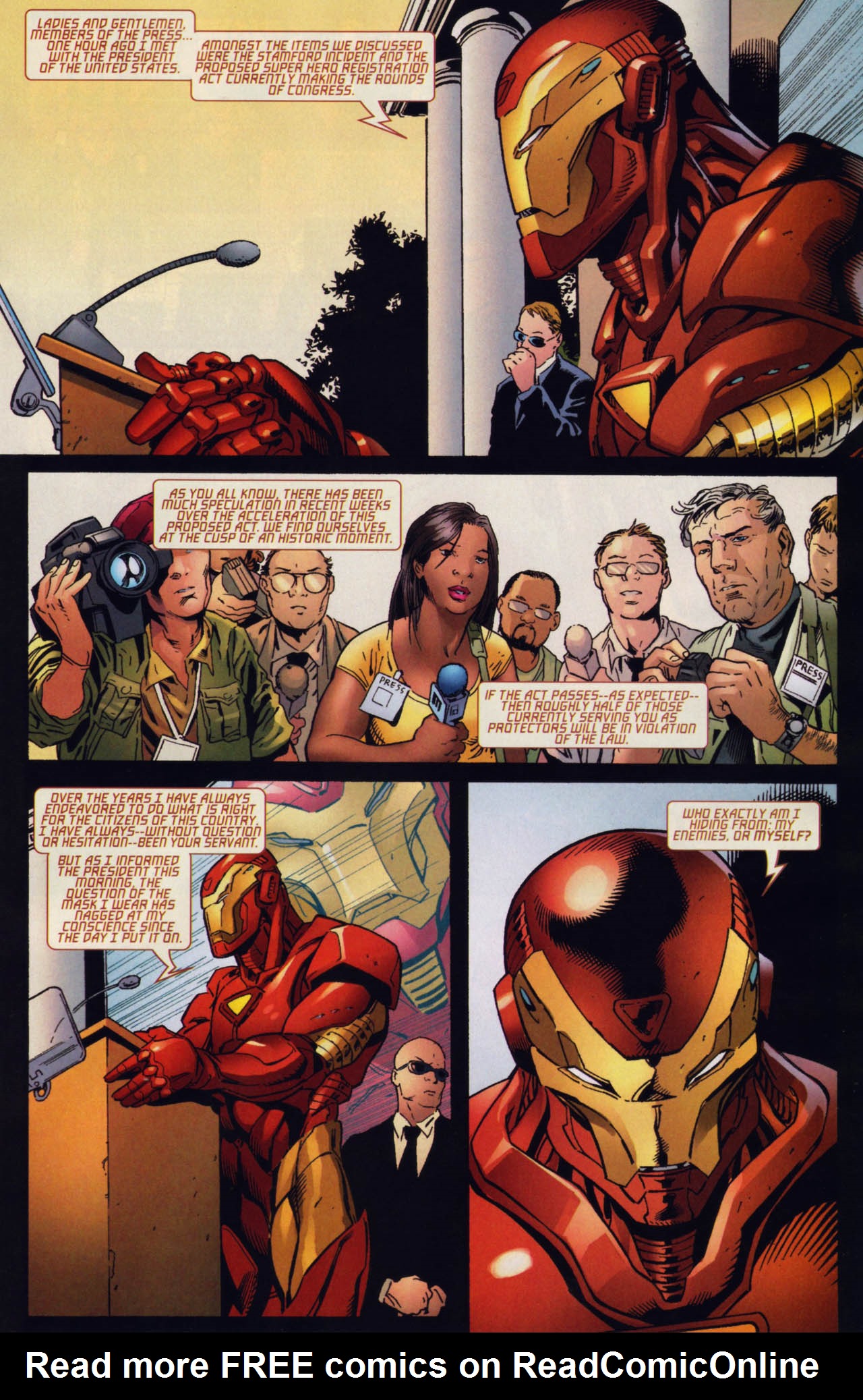 Civil War: Front Line Issue #1 #1 - English 18